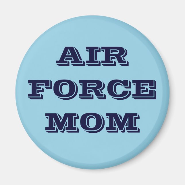Magnet Air Force Mom (Front)