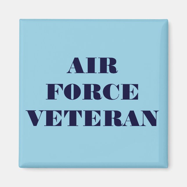 Magnet Air Force Veteran (Front)