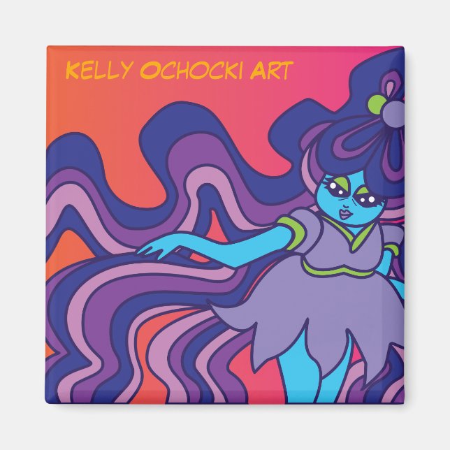 Magnet Alien KO (Devant)