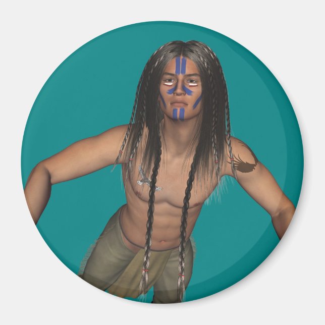 Magnet amérindien (Devant)