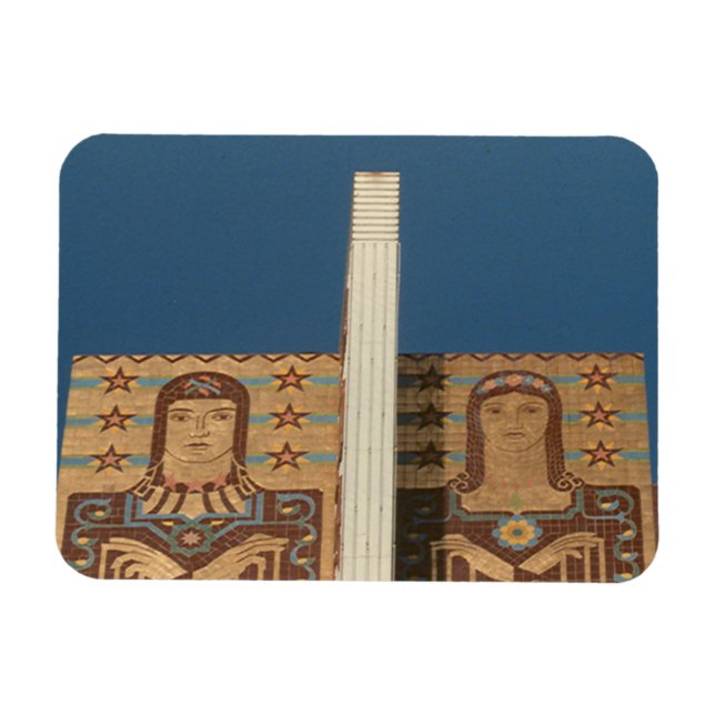 Magnet - Architectural Mosaic (Horizontal)