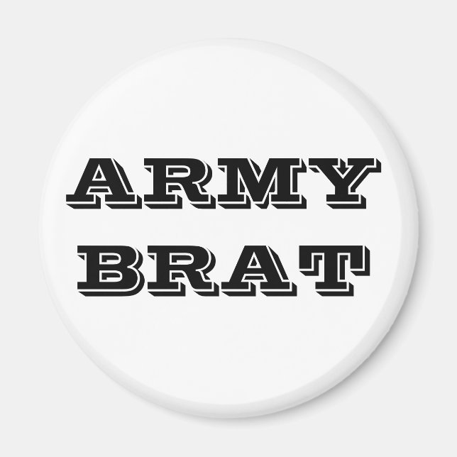 Magnet Army Brat (Devant)