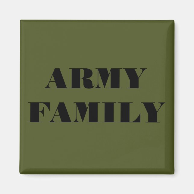 Magnet Army Family (Front)