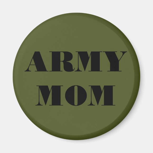Magnet Army Mom (Front)