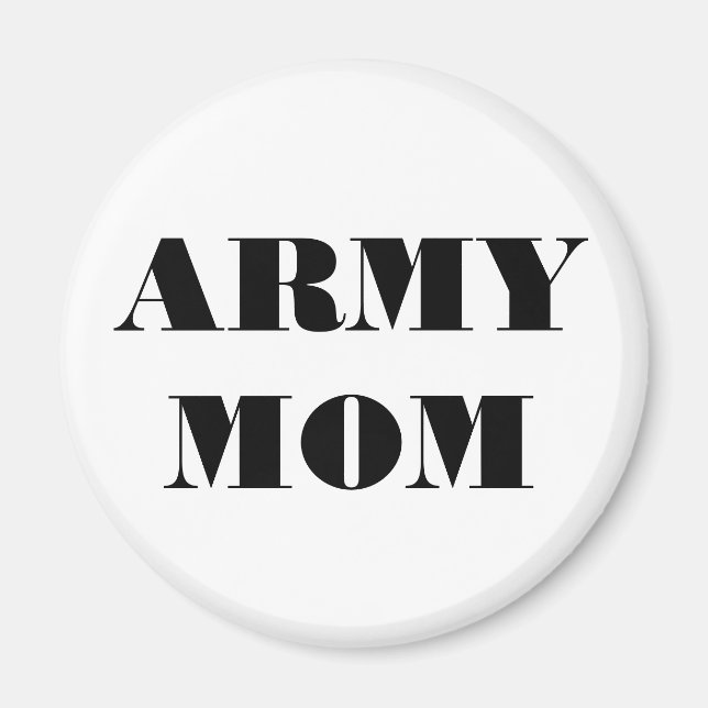 Magnet Army Mom (Front)