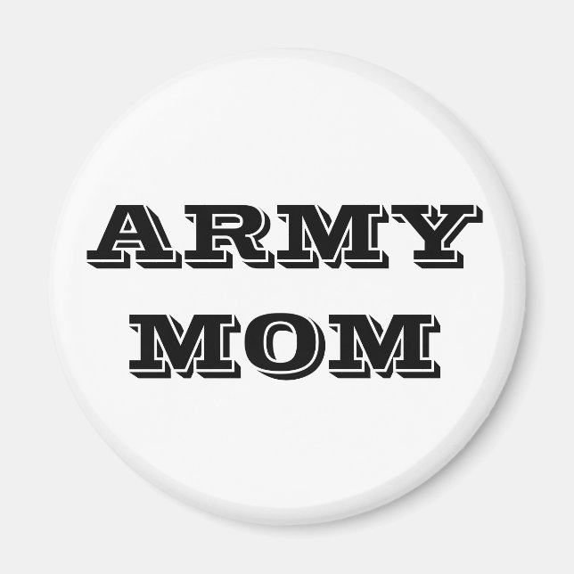 Magnet Army Mom (Front)