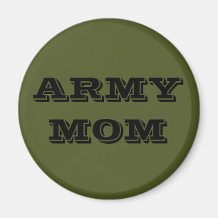 Magnet Army Mom