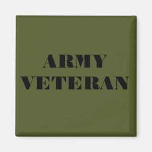 Magnet Army Veteran