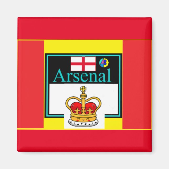 Magnet Arsenal 18 Arya Bàhram (Devant)