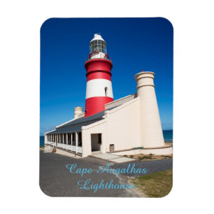 Magnet avec image du phare du Cap Augalhas