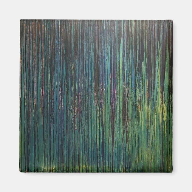 Magnet avec Johnson Abstrait Artwork (Devant)