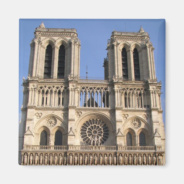 Magnet avec Notre Dame de Paris (Devant)