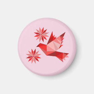 MAGNET AVEC OISEAUX