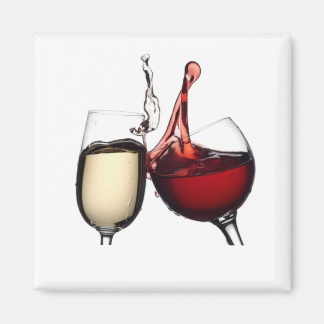 MAGNET AVEC **VERSER CE VIN** (Devant)