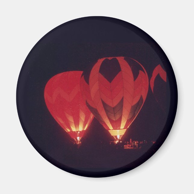 Magnet - Ballons à lents avant l'aube (Devant)
