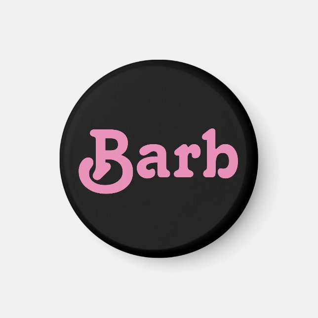 Magnet Barb (Front)