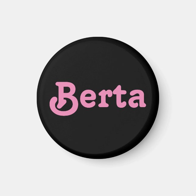 Magnet Berta (Devant)