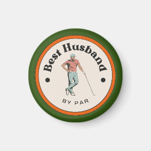 Magnet - Best Husband by Par - Golfer