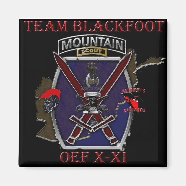 Magnet Blackfoot (Devant)