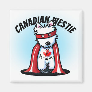 Magnet canadien de Westie