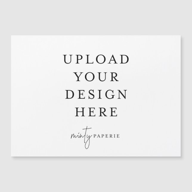 Magnet Card 5" x 7" Landscape (Front)