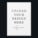 Magnet Card 5" x 7" Portrait<br><div class="desc">Customize your design in Templett. After you are done editing,  download your file in a JPG format (don't forget to turn on the bleed option). Upload your design here by clicking on the blue "Personalize" button.</div>