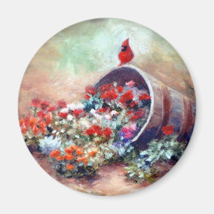 Magnet cardinal débordant