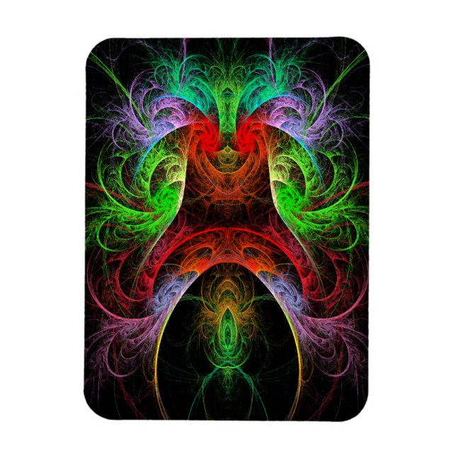 Magnet Carnaval Abstrait Art Premium (Vertical)