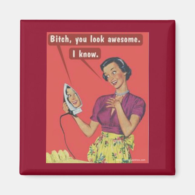 Magnet carré (Devant)