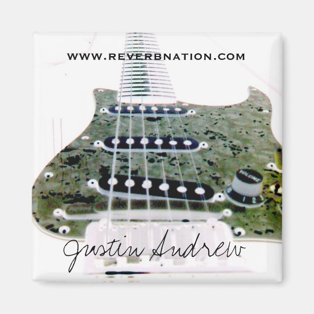 Magnet carré - Customisé (Devant)