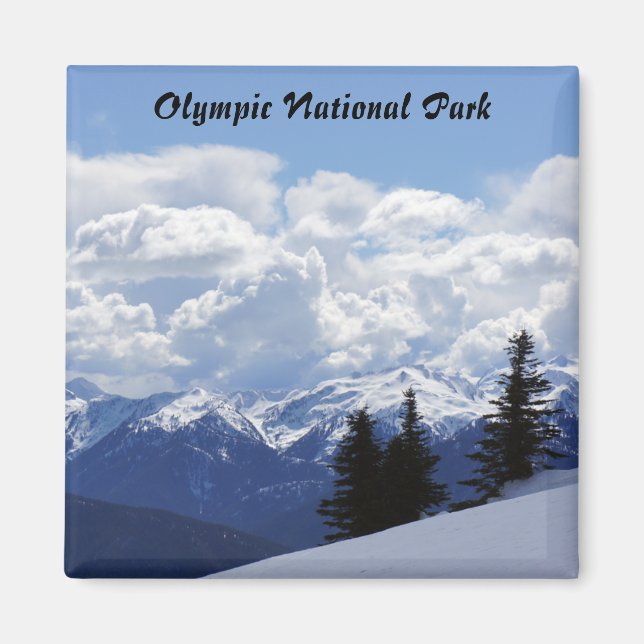 Magnet Carré du parc national olympique (Devant)
