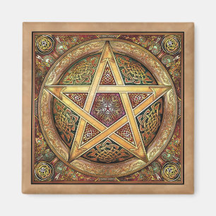 Magnet Carré Gold Pentacle