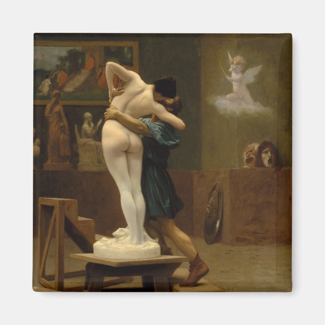 Magnet Carré Pygmalion (Devant)