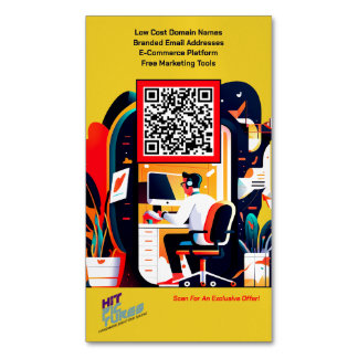 Magnet carte de visite ensemble de cartes promotio