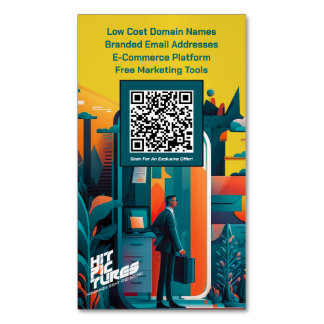 Magnet carte de visite ensemble de cartes promotio