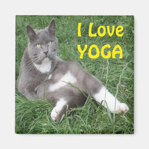 Magnet Chat I Love Yoga