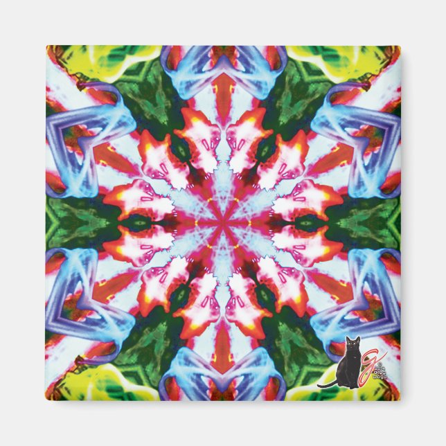 Magnet Cilantro Kaleidoscope (Devant)