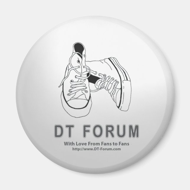 Magnet Circle — Logo du forum DT (Devant)