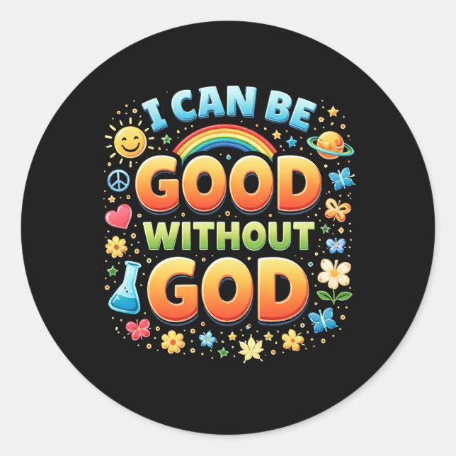 Magnet Classic Round Sticker (Front)