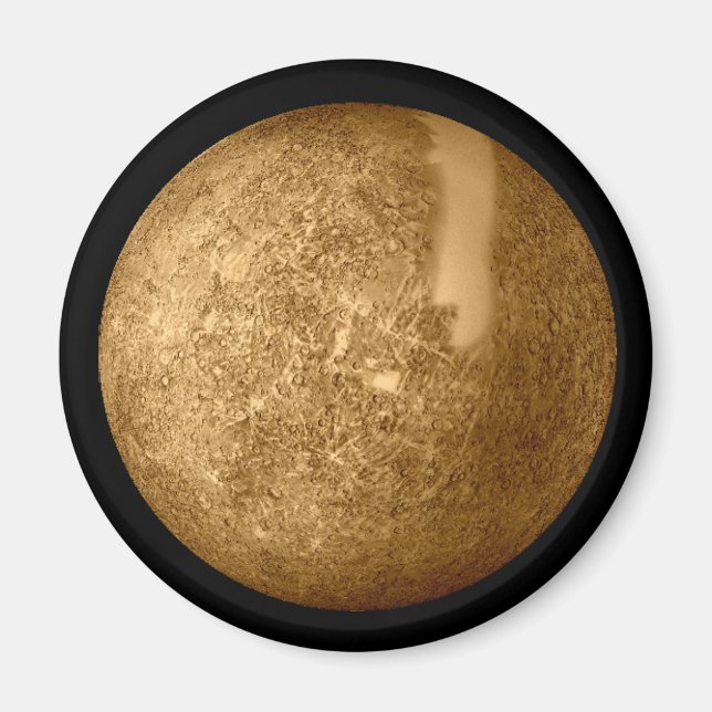 Magnet collecteur astronomie de la planète Mercury (Devant)