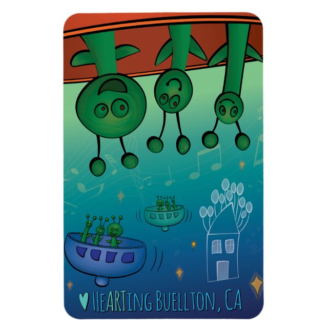 Magnet - Concert Alien (Vertical)