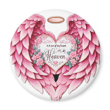 Magnet Coussin Memorial Heaven Mère
