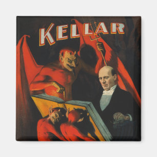 Magnet d'affiche Harry Kellar