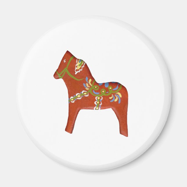 Magnet Dala Horse (Devant)