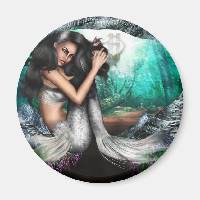 Magnet d'allure de sirène (Devant)