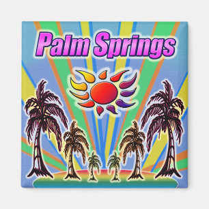 Magnet d'amour d'été de Palm Springs