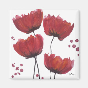 Magnet d'amour du pavot