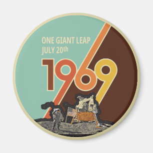 Magnet d'Anniversaire d'Apollo