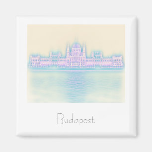 Magnet d'architecture du Parlement de Budapest Hon