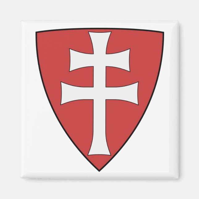 Magnet d'armoiries de Hongrie (Devant)